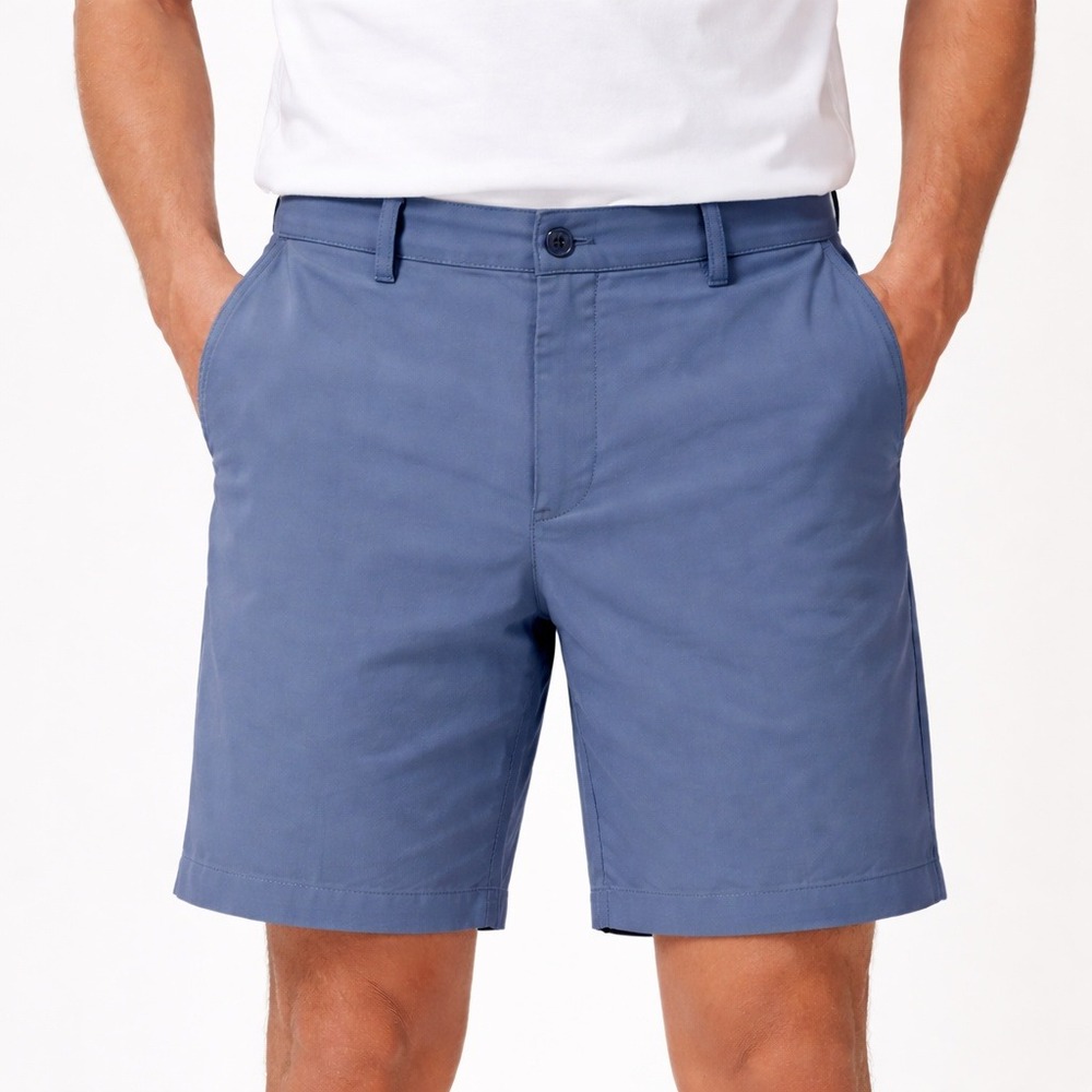 VRST Long Drive Golf Shorts Mens Blue Size 36 Performance Athletic